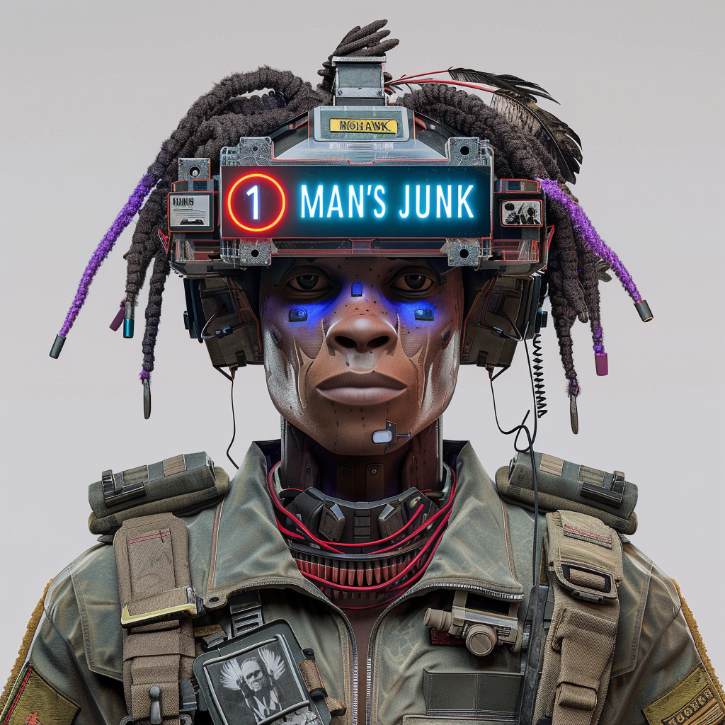 A veteran wearing a VR headset